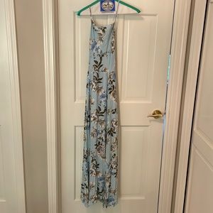 Leith floor length dress light blue